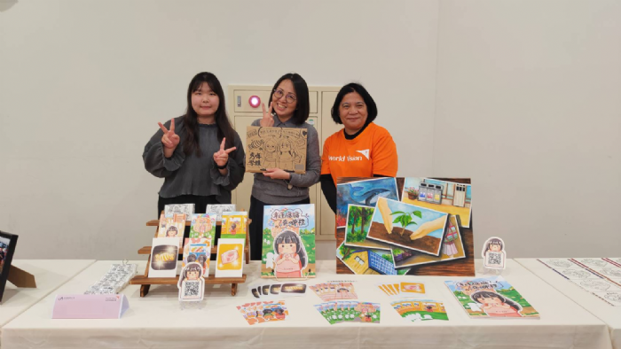 展望會資助童連兩年設計兒保教育活動主視覺，一台平板能圓夢！陪她一路創作、勇敢追夢